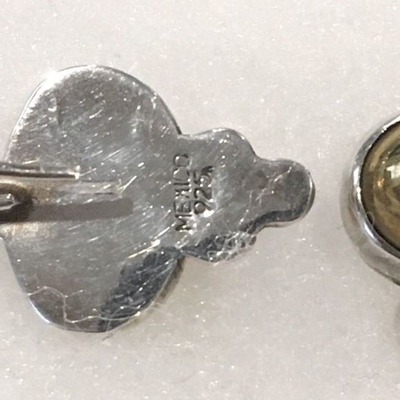 Silpada Victorian Sterling Silver 925 Brass Earrings - Picture 6 of 7